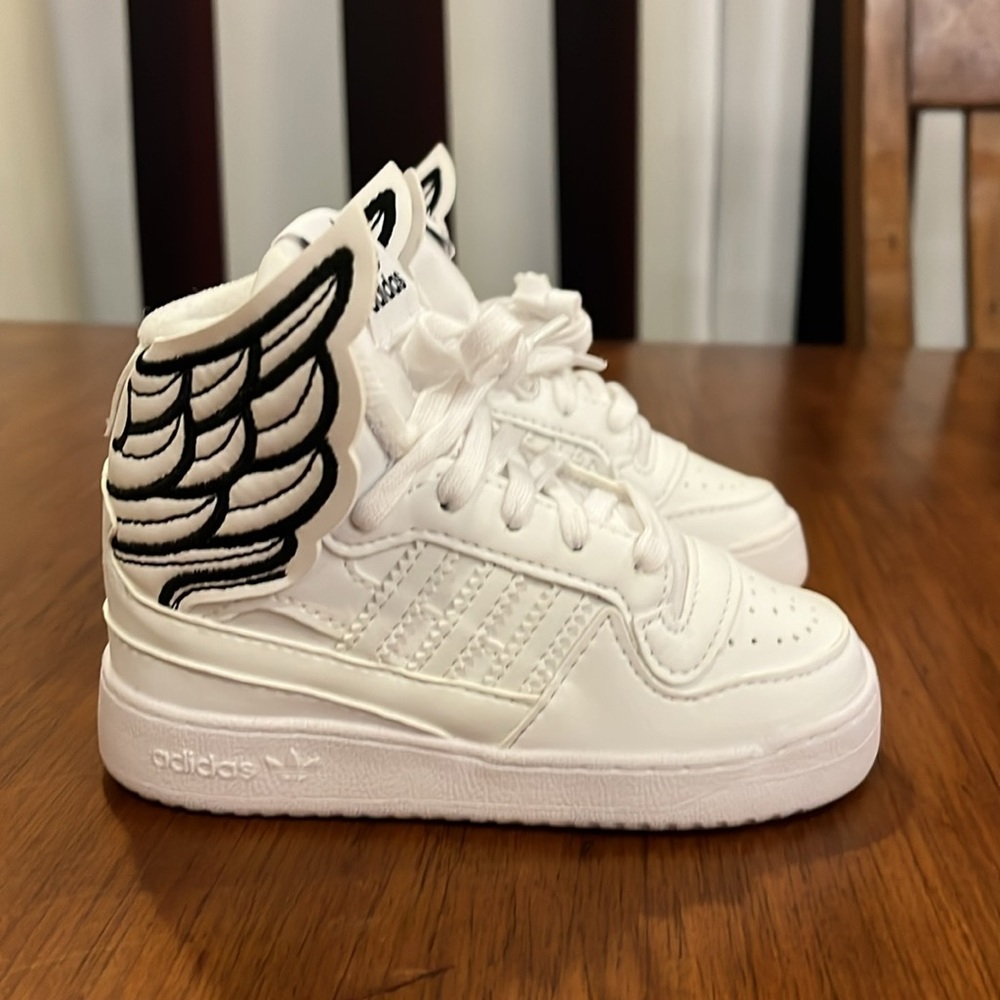 Adidas JS Wings 4.0 Jeremy Scott Kids Shoes Sneakers Toddlers Boys Girls Size 7